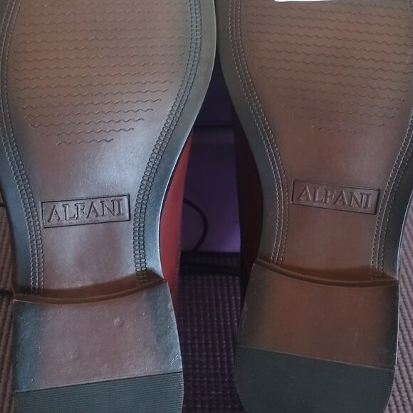 Alfani Men's Darwing Lace Up Leather NWB - Picture 9 of 15